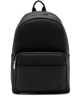 Lacoste рюкзак с тисненым логотипом, черный