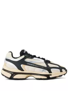 Кроссовки Lacoste Mesh L003 2K24, бежевый/черный/белый