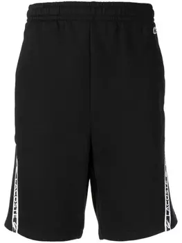 Lacoste спортивные шорты с логотипом, черный