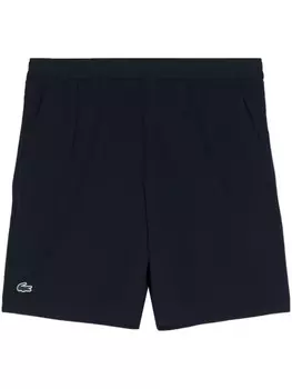 Lacoste спортивные шорты с вышитым логотипом, синий