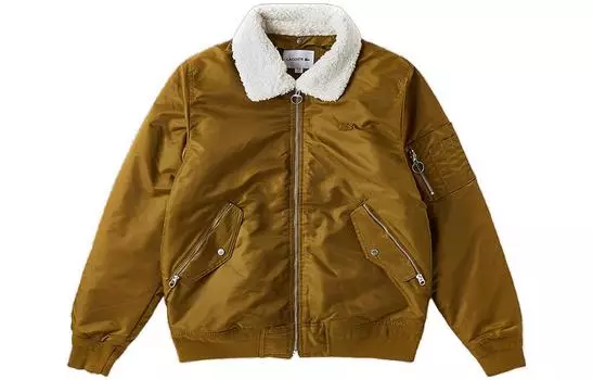 LACOSTE Стеганая куртка унисекс, цвет Brown