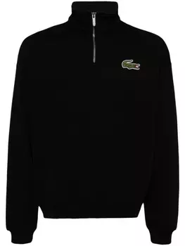 Lacoste толстовка с высоким воротником, черный