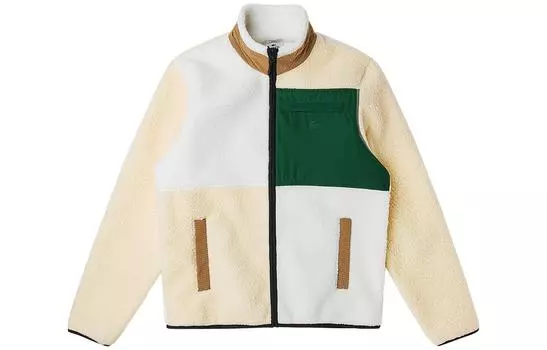LACOSTE Толстовка унисекс бежево-желтая