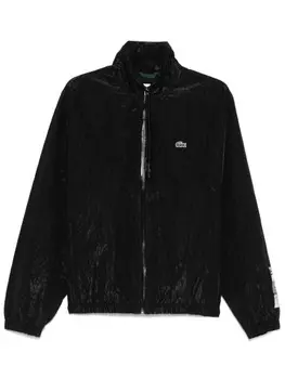 Lacoste укороченная куртка с логотипом, черный