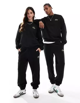 Lacoste – Унисекс – Спортивные штаны цвета Schwarz с логотипом