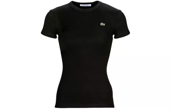 LACOSTE Женская футболка, цвет Black