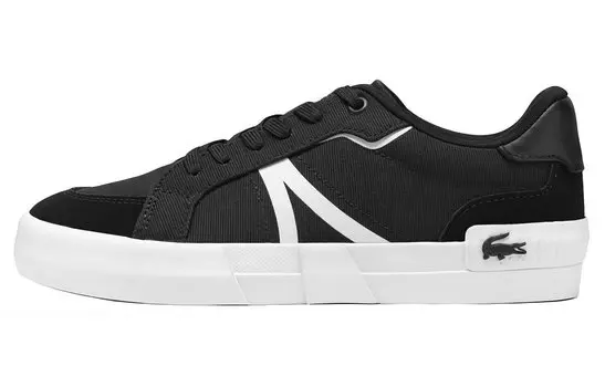 LACOSTE Женская обувь для скейтбординга, Black/White