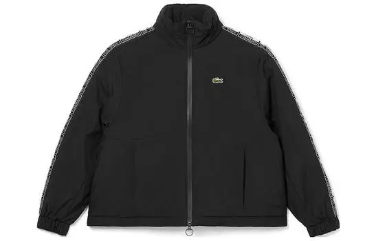 LACOSTE Женская стеганая куртка, цвет Black