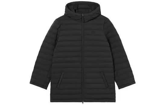 LACOSTE Женская стеганая куртка, цвет Black