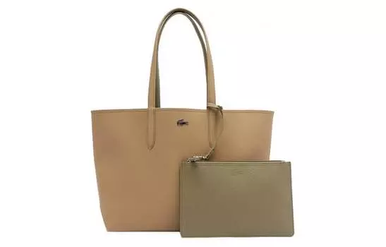 LACOSTE Женская сумка, Brown spells green