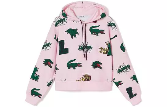 LACOSTE Женская толстовка, цвет Pink