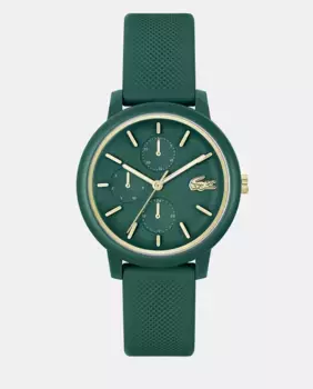 Lacoste женские часы 1212 2001329 многофункциональные зеленые силикон