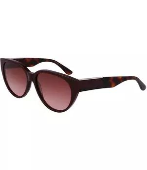 Lacoste Женские овальные солнцезащитные очки L985S 59 мм, красный
