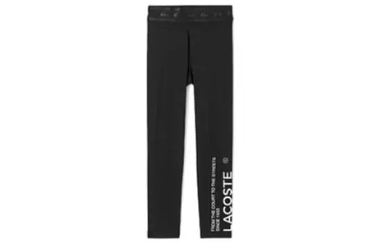 LACOSTE Женские повседневные брюки, цвет Black
