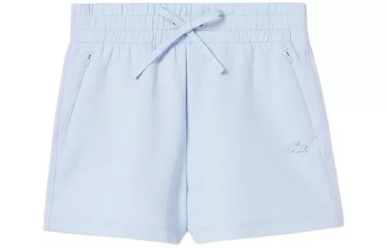 LACOSTE Женские повседневные шорты, цвет Baby Blue