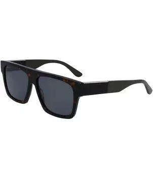 Lacoste Женские прямоугольные солнцезащитные очки L984S 57 мм Dark Havana, коричневый