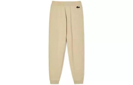 LACOSTE Женские трикотажные спортивные штаны, цвет Beige