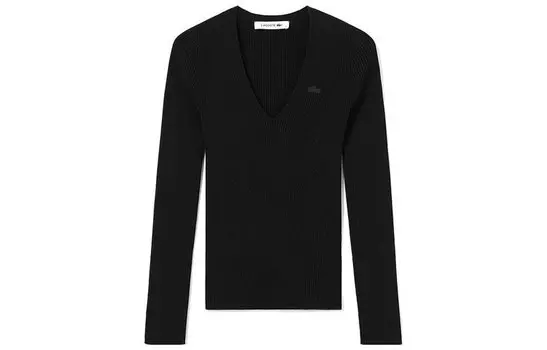 LACOSTE Женский свитер, цвет Black