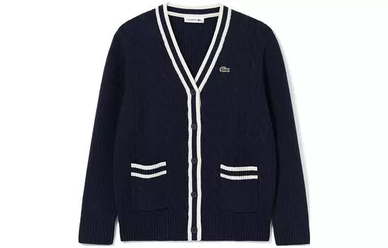 LACOSTE Женский трикотаж, цвет 166/ navy blue