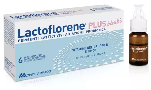 Lactoflorene Bimbi 12 флаконов Живая молочнокислая ферментная добавка