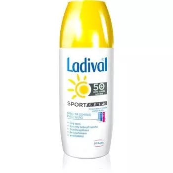 Ladival Sport защитный прозрачный спрей для спортсменов SPF 50+ 150 мл