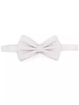 Lady Anne шелковый галстук-бабочка в горох, серый