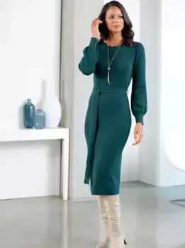 Lady вязаное платье "вязаное платье", цвет Petrol