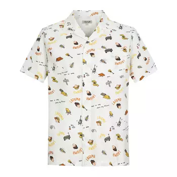 Lafuma Рубашка унисекс Mist White CR