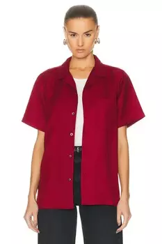 Лагерная рубашка WAO, цвет burgundy
