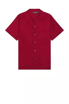 Лагерная рубашка Wao, цвет burgundy