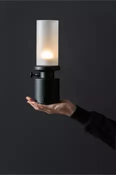 Лагерная светодиодная настольная лампа Leitmotiv, черный