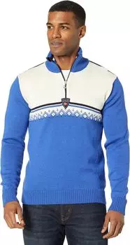 Лахти Свитер Dale of Norway, цвет Ultramarine/Navy/Off-White