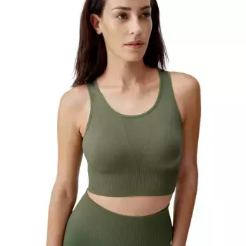 Laia Born Living Yoga женский топ, цвет Verde Oliva