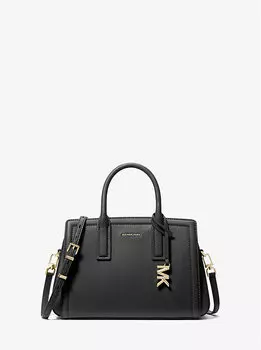 Laila маленькая сумка из шагреневой кожи Michael Kors, черный
