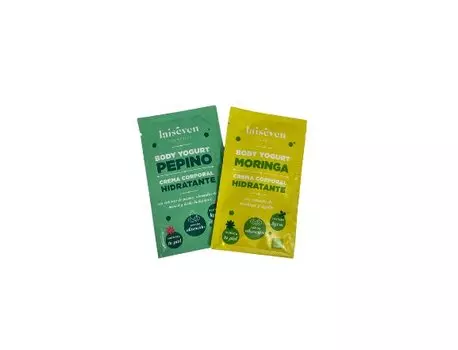 Laiseven, йогурт для тела, Пепино и Моринга, 2x15 мл
