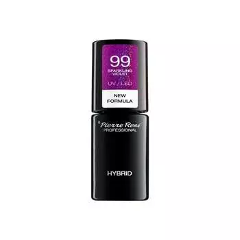 Лак для ногтей 099 Sparkling Violet Hybrid, 6 мл Pierre Rene