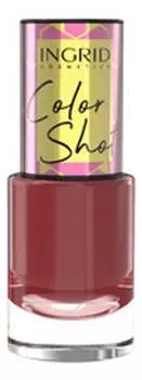 Лак для ногтей 10 Wine, 7 мл Ingrid, Color Shot