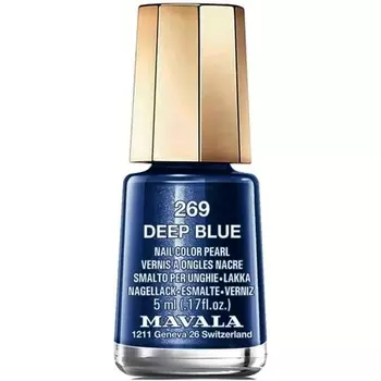 Лак для ногтей 269 Deep Blue 5мл, Mavala