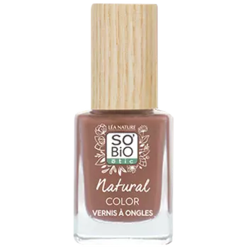 Лак для ногтей 70 теней серо-коричневый, 11 мл So'Bio Etic Natural color, цвет 70 tendre taupe