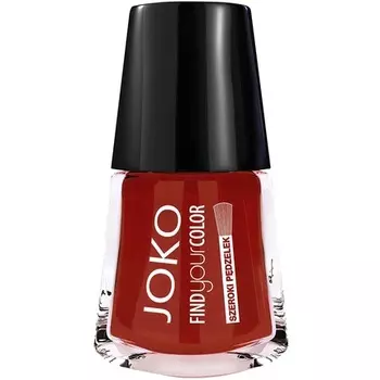 Лак для ногтей Brilliant 113 Кирпично-красный, Joko