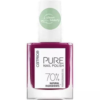 Лак для ногтей Catrice PURE 07 Delicacy Violet Glossy Vegan без ацетона 10 мл