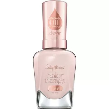 Лак для ногтей Color Therapy Bare Kiss, 0,5 жидких унций (14,7 мл), Sally Hansen