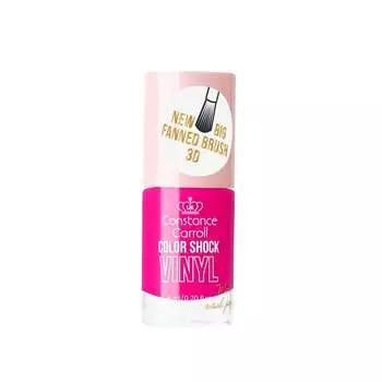 Лак для ногтей CONSTANCE CARROLL с виниловой мини-базой № 74 Неоново-розовый