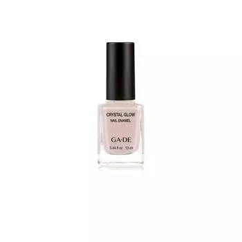 Лак для ногтей Crystal Glow Nail Enamel 13 мл, цвет 606 Barely Rose, Ga-De