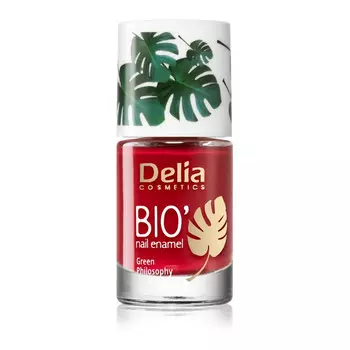 Лак для ногтей Delia Cosmetics Bio Green Philosophy, оттенок 611 Red 11 мл