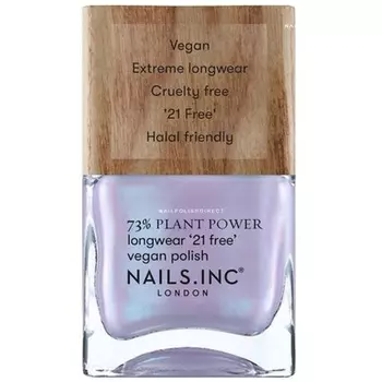 Лак для ногтей «Дышащая растительная сила» Eco Glow 14 мл, Nails Inc