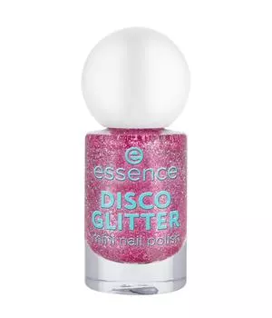 Лак для ногтей essence Mini Nail Polish, Nr. 08 - Disco Glitter, 5 ml