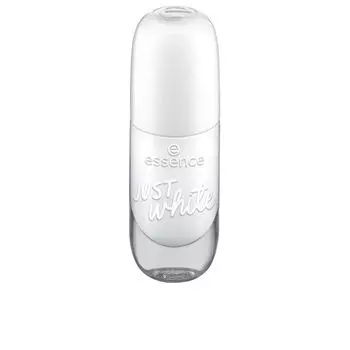 Лак для ногтей Gel nail colour esmalte de uas Essence, 8 мл, 33-just white
