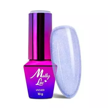 Лак для ногтей гибридный, Winter Crystalize Forever Young 10 г № 225 MollyLac