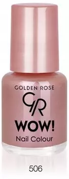 Лак для ногтей Golden Rose 6 мл WOW Durable 506